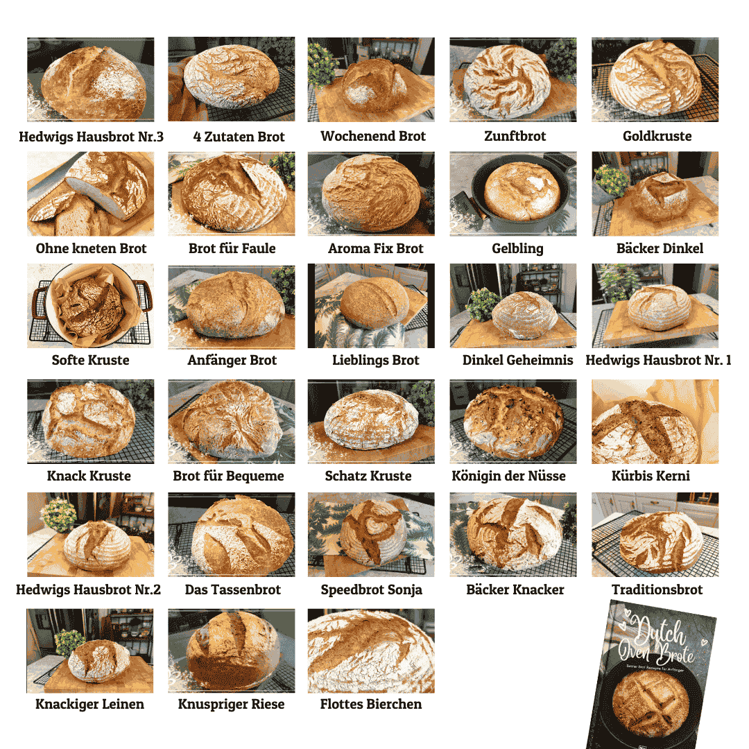 Dutch Oven Brote HARDCOVER (signiert) - Bräter-Brot-Rezepte für Anfänger