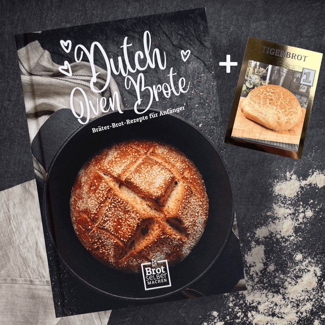 Dutch Oven Brote HARDCOVER (signiert) - Bräter-Brot-Rezepte für Anfänger